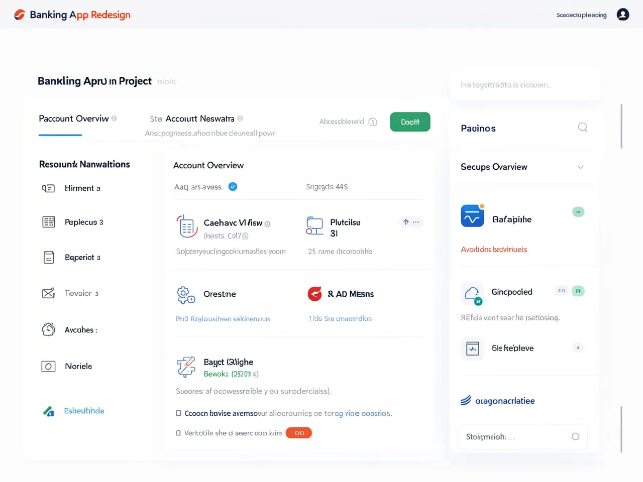 Banking App Redesign Project